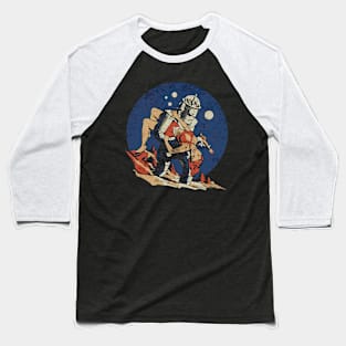 ROBOT damsel in distress Baseball T-Shirt